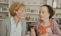 Liz Carr with her mother Patricia