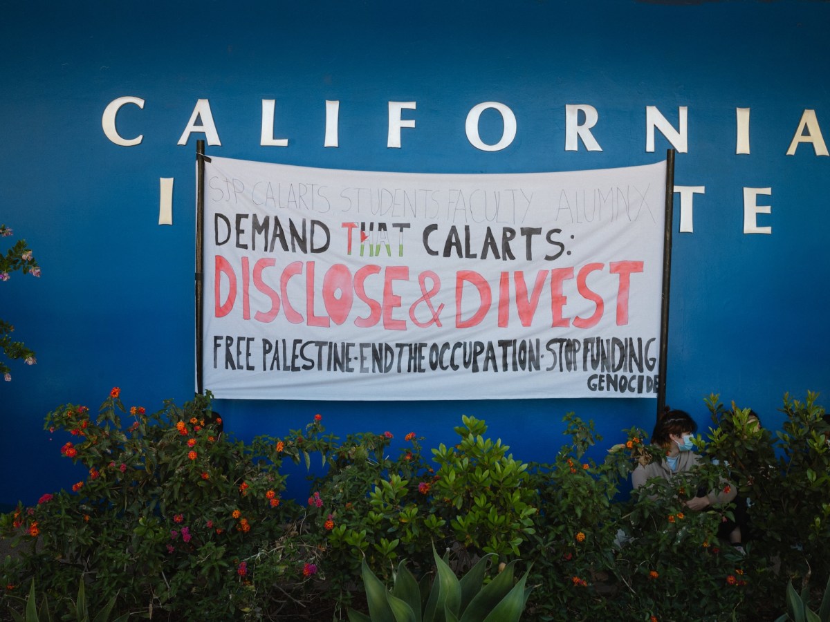 CalArts and Student Protesters Reach Agreement on Divestment