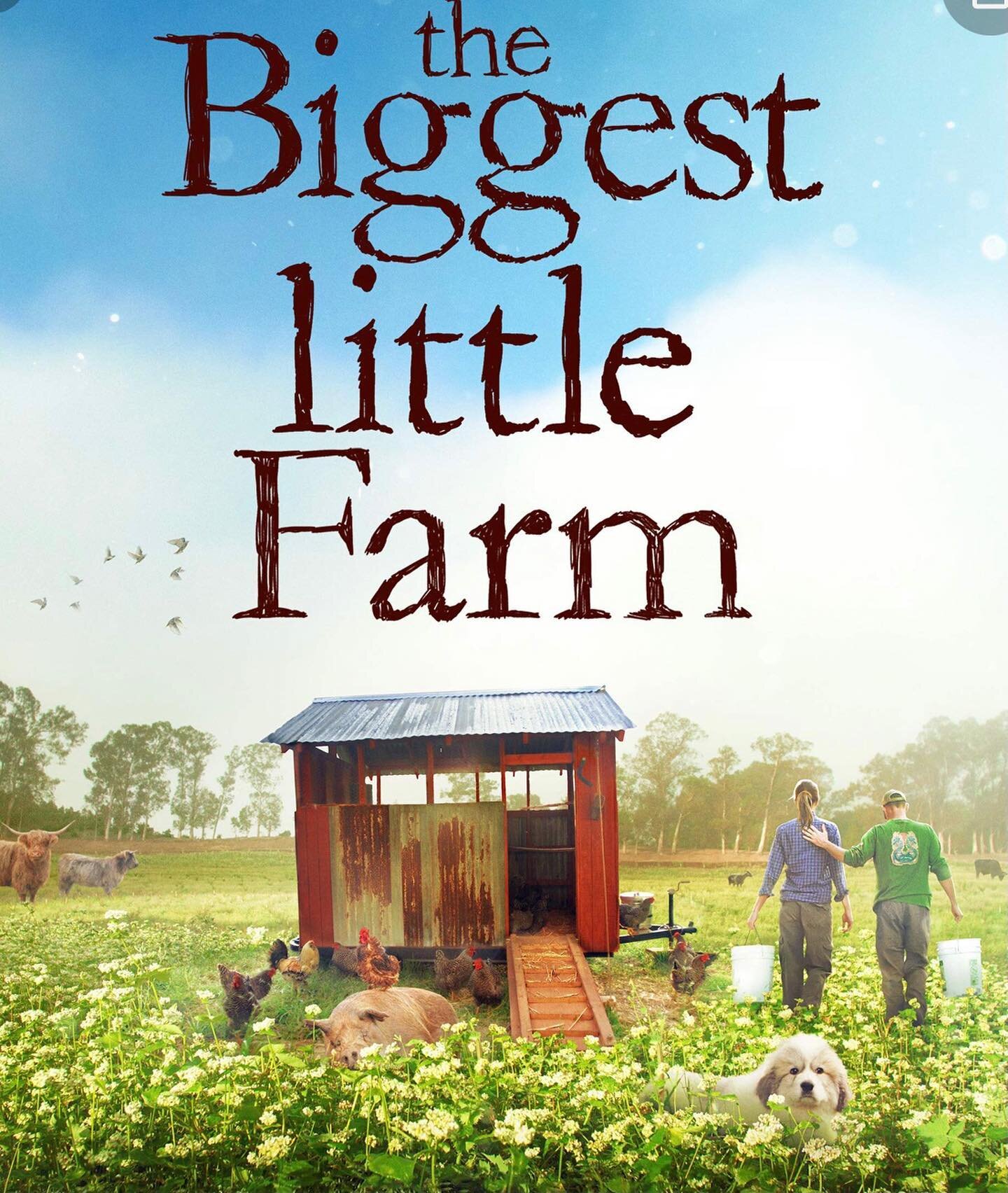 Friday, Gabri and I were included in a birthday trip for @directorrylee to @apricotlanefarms the subject of the most wonderful documentary The Biggest Little Farm. It was a beautiful, educational, and inspiring day for all of us!! I will never forget