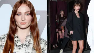 Sophie Turner called Taylor Swift a 'hero'