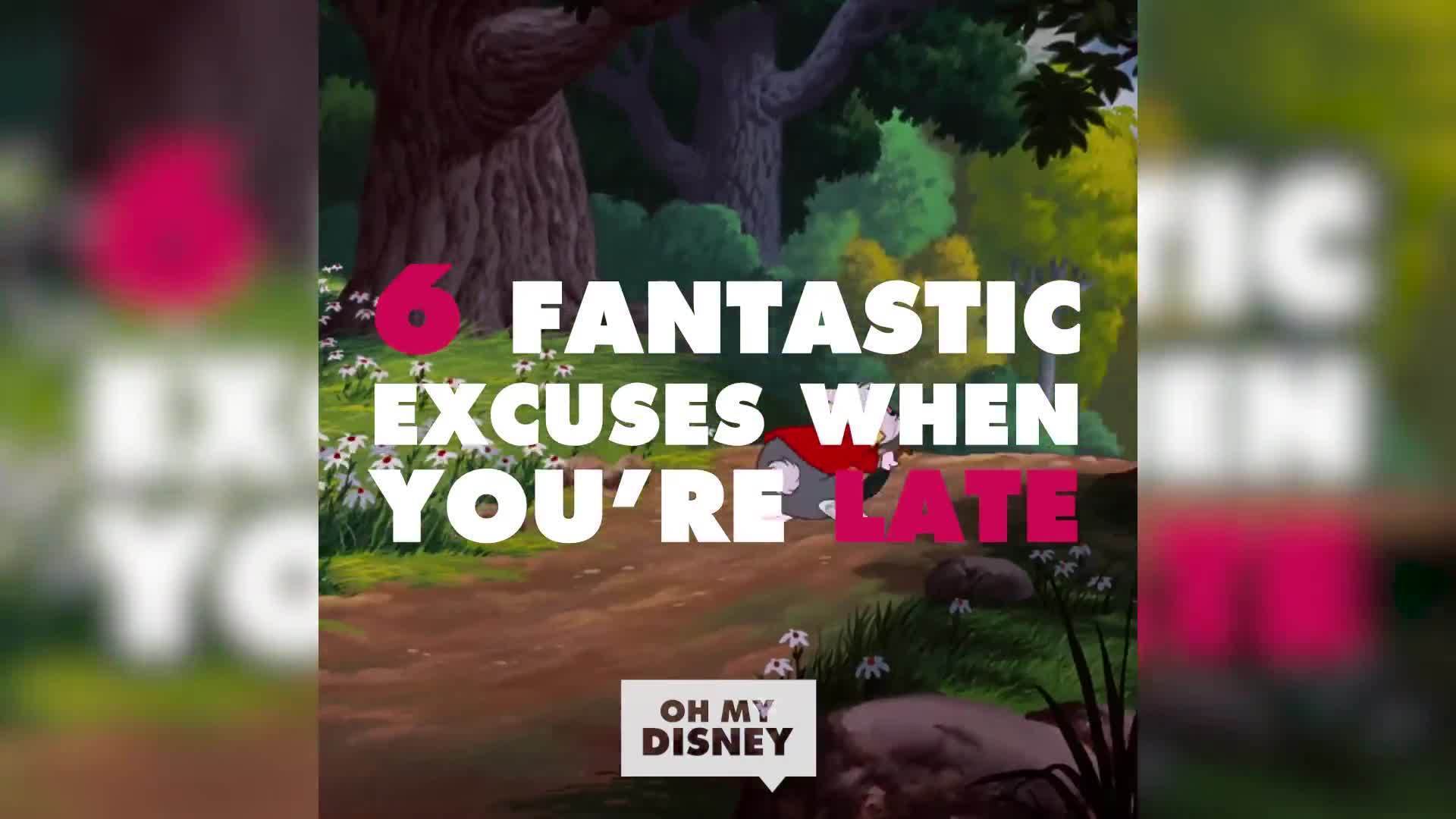 6 Fantastic Excuses When You're Late