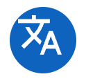 auto-translator blue icon=