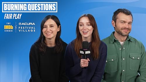 Phoebe Dynevor and Alden Ehrenreich join 'Fair Play' writer-director Chloe Domont to share what drew them to the provocative drama, and the ways they managed to relax after their intense days of shooting.
