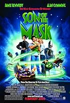 Alan Cumming, Bob Hoskins, Traylor Howard, Jamie Kennedy, Bear, Liam Falconer, and Ryan Falconer in Son of the Mask (2005)