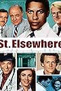 Denzel Washington, Ed Begley Jr., David Morse, Howie Mandel, Cynthia Sikes, Ellen Bry, William Daniels, and Ed Flanders in St. Elsewhere (1982)