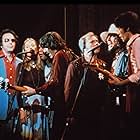 Bob Dylan, Neil Diamond, Robbie Robertson, Rick Danko, Dr. John, Joni Mitchell, Van Morrison, Neil Young, and The Band in The Last Waltz (1978)