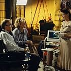 Director Val Waxman (WOODY ALLEN) and studio executive Ellie (TÉA LEONI) compliment Lori (DEBRA MESSING) on her scene in Woody Allen's latest contemporary comedy HOLLYWOOD ENDING, being distributed domestically by DreamWorks.  