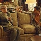 Director Val Waxman (WOODY ALLEN, left) has an uncomfortable meeting about the progress of his comeback film with studio head Hal (TREAT WILLIAMS) in Woody Allen's latest contemporary comedy HOLLYWOOD ENDING, being distributed domestically by DreamWorks.  