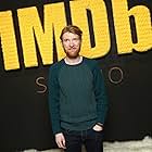 Domhnall Gleeson at an event for A Futile and Stupid Gesture (2018)