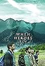 Ninet Tayeb, Michael Aloni, Nadav Netz, Moshe Ashkenazi, and Tomer Capone in When Heroes Fly (2018)