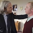Jeff Bridges and Simon Pegg in How to Lose Friends & Alienate People (2008)
