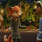 Andrew Francis, Graham Hamilton, and Ashleigh Ball in Rock Dog 3: Battle the Beat (2022)