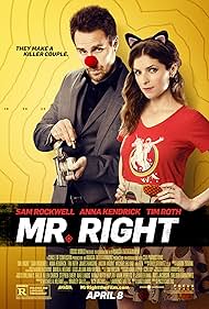 Sam Rockwell and Anna Kendrick in Mr. Right (2015)