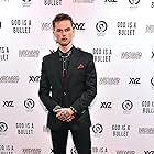 BEVERLY HILLS, CALIFORNIA JUNE 20: Actor Garrett Wareing attends the World Premiere screening of “GOD IS A BULLET” at Fine Arts Theatre on June 20, 2023 in Beverly Hills, California.
