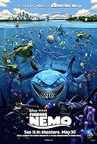 Willem Dafoe, Albert Brooks, Ellen DeGeneres, and Brad Garrett in Finding Nemo (2003)