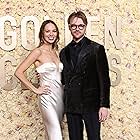 Finneas O'Connell and Claudia Sulewski at an event for 81st Golden Globe Awards (2024)