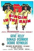 Gene Kelly, Debbie Reynolds, and Donald O'Connor in Singin' in the Rain (1952)
