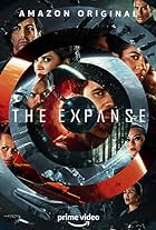 Shohreh Aghdashloo, Wes Chatham, Steven Strait, Frankie Adams, Cara Gee, and Dominique Tipper in The Expanse (2015)