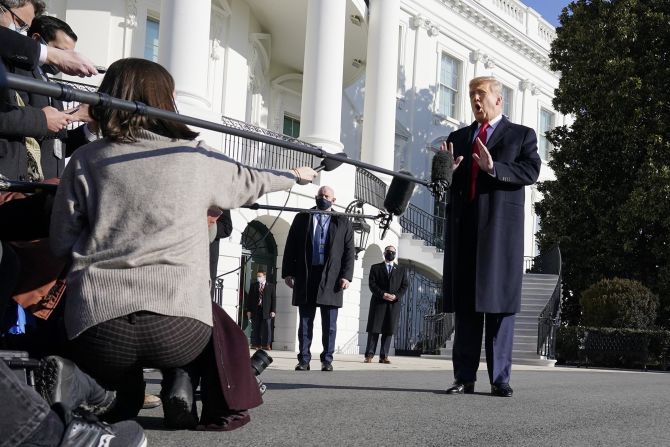 Trump talks to the media at the White House one day before <a href="https://201708014.azurewebsites.net/index.php?q=oKipp351c6youHHSudee06bScJVihaCkfKGVn39-3OCjrMzDmdya1qizstKoq2TkvdrQ047c1tawt7GciqLVnZOW0tLfmaiYoJ7aqZxfr7S4uA" target="_blank">he was impeached for a second time.</a> Ten House Republicans joined House Democrats in voting for impeachment, exactly one week after pro-Trump rioters ransacked the US Capitol. The impeachment resolution charged Trump with "incitement of insurrection." <a href="https://201708014.azurewebsites.net/index.php?q=oKipp7eAc2SouLqdrtfenprUrpJkg6Gme6CXnX2Bm-Gmr8HOn8zenqu2tM6ilmLkvdrQ047b2uK1drbckZrGm5qgz9PuWp3Xm5XucoyltKw" target="_blank">Trump likened the impeachment push to a "witch hunt."</a> He said the speech he gave to his supporters on January 6, the day the Capitol was breached, was "totally appropriate." He was acquitted on February 12, 2021.