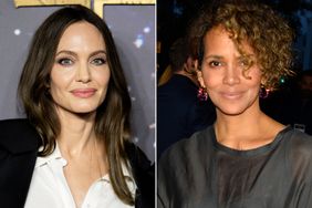 Angelina Jolie attends the "The Eternals" UK Premiere; Halle Berry arrives at LA County High School for the Arts presents Future Artists Gala