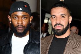 Kendrick Lamar and Drake 