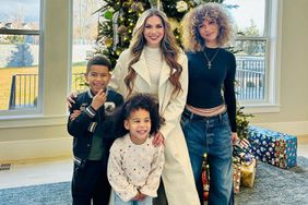 Allison Holker Poses with Her Three Kids in Christmas Family Photo