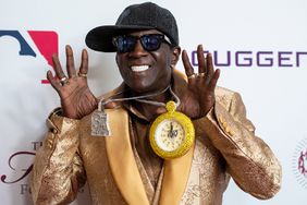 Rapper Flavor Flav attends the Summer Spectacular event benefitting The Brent Shapiro Foundation For Drug Prevention honoring Arielle Lorre and hosted by Lala Kent at The Beverly Hilton on September 30, 2023 in Beverly Hills, California. 
