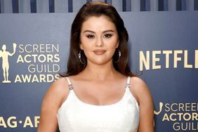 Selena Gomez attends the 30th Annual Screen Actors Guild Awards at Shrine Auditorium and Expo Hall on February 24, 2024 in Los Angeles, California.