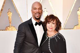 Common (L) and Mahalia Ann Hines attend the 90th Annual Academy Awards at Hollywood & Highland Center on March 4, 2018 in Hollywood, California.