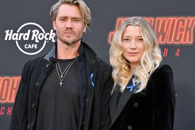 Chad Michael Murray and Sarah Roemer attend the Los Angeles Premiere of Lionsgate's "John Wick: Chapter 4" 