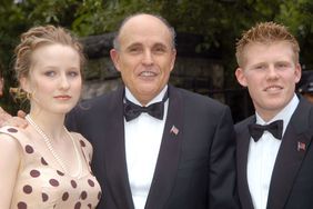 Rudy Giuliani, Son, Andrew (Best Man) and Daughter Caroline