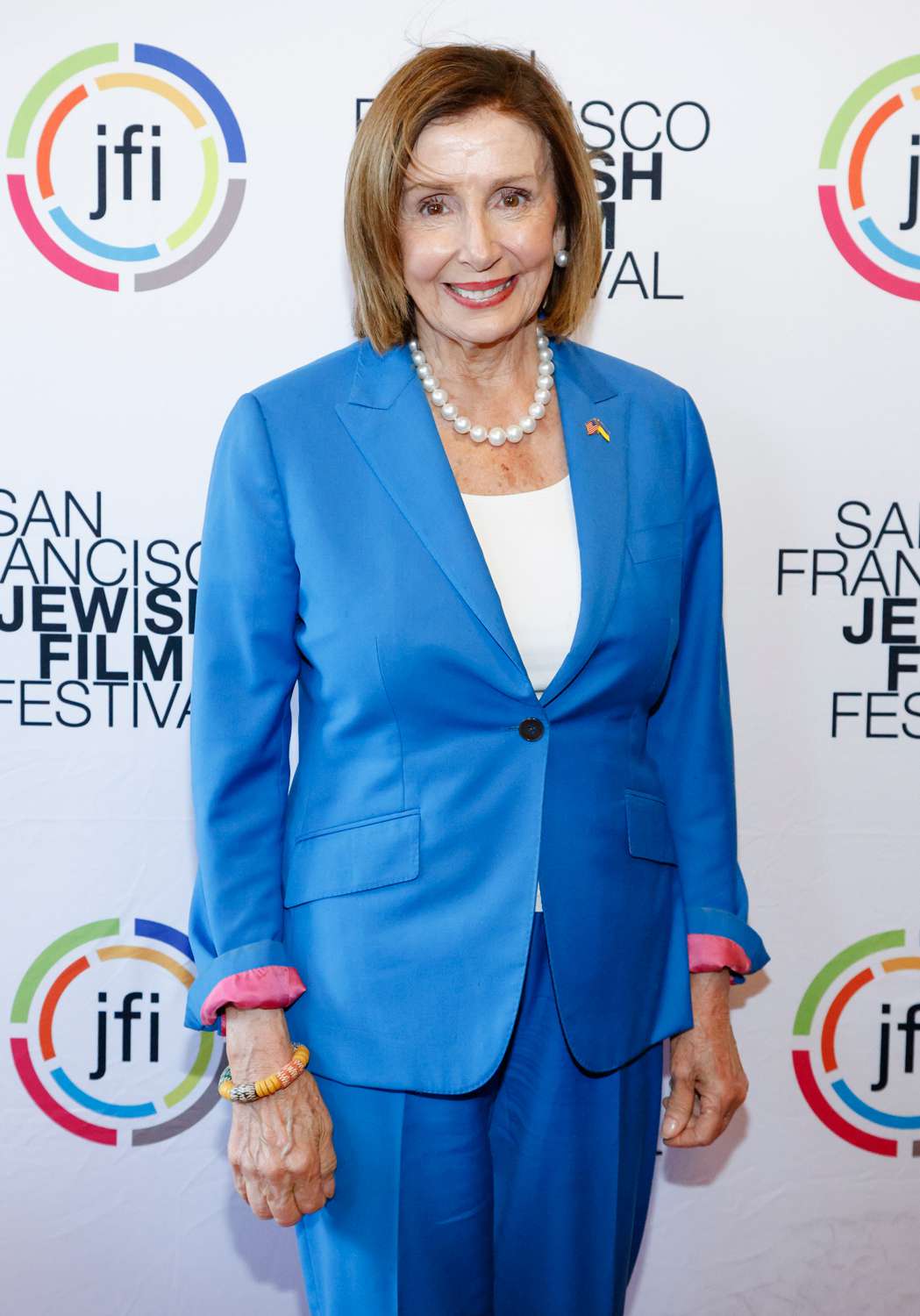 United States Representative Nancy Pelosi attends the closing night premiere of "Bella!" at the 2023 San Francisco Jewish Film Festival at the Castro Theatre on July 30, 2023 in San Francisco, California
