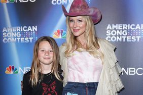 Jewel and son Kase Townes Murray arrive at NBC's 'American Song Contest' on April 4, 2022.