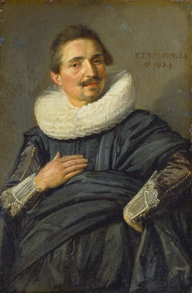 Portrait of a Young Cavalier, Frans Hals;  workshop