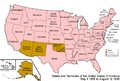 1896: Border change of Oklahoma Territory