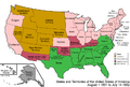 1861: Formation of the Arizona Territory (CSA)