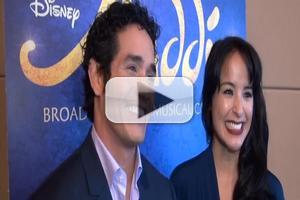 BWW TV: Meet the Company of Broadway's ALADDIN- Adam Jacobs, Courtney Reed & More!