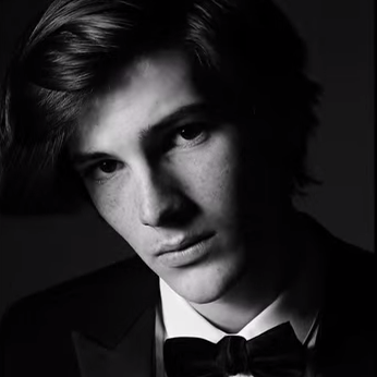 Pierce Brosnan's 17-year-old son Dylan makes his modeling debut for Saint Laurent