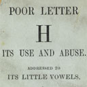 Poor Letter H