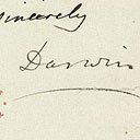 Letter from Charles Darwin