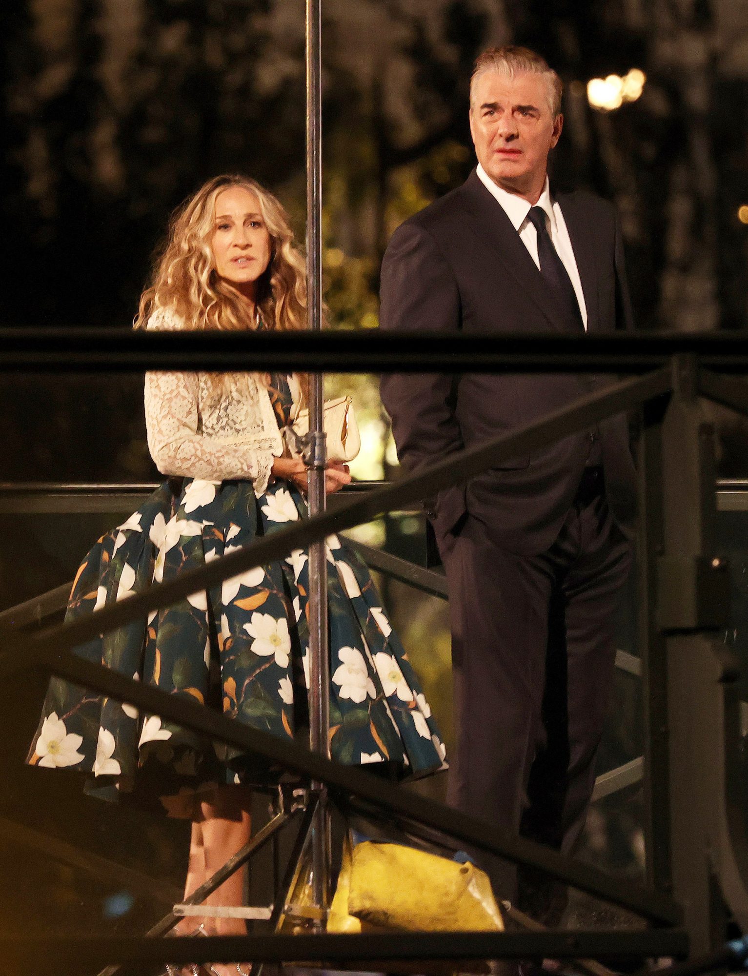 Sarah Jessica Parker and Chris Noth "And Just Like That..." TV series in Paris