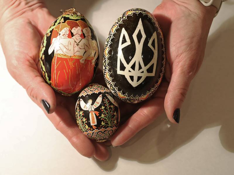Ancient artform of Ukrainian Easter eggs preserves culture, history of a nation under attack. ‘It’s like writing a prayer or a message.’