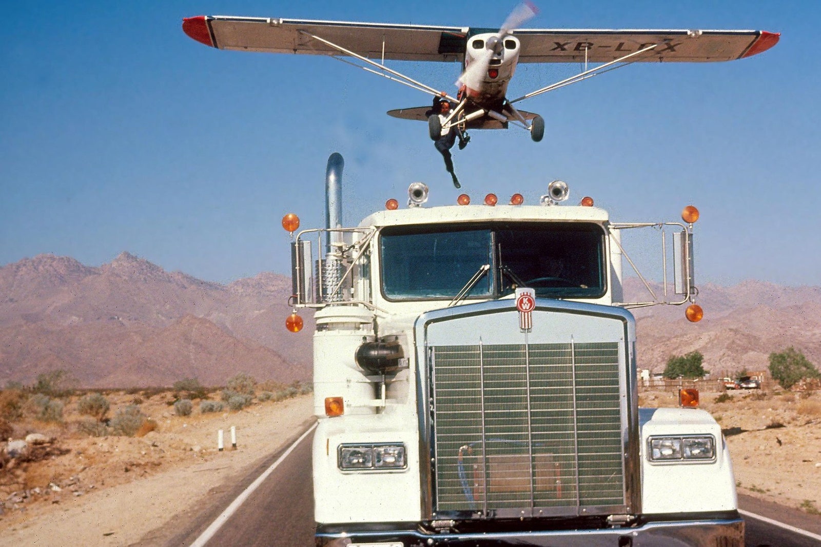 Image may contain Transportation Vehicle Truck Aircraft Airplane and Helicopter
