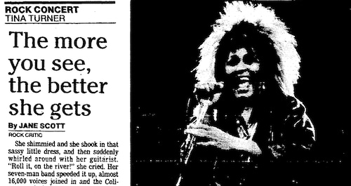 Over the years, Tina Turner worked her musical magic in Northeast Ohio.