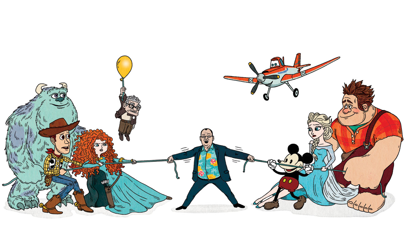 Pixar vs. Disney Animation: John Lasseter's Tricky Tug-of-War