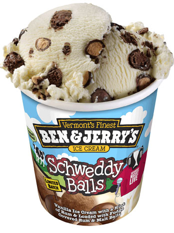 Ben and Jerry’s 'Saturday Night Live' Flavor, 'Schweddy Balls,' Not Welcome Some Stores