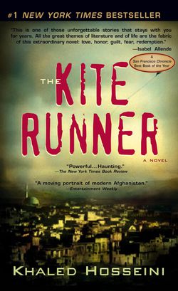 "The Kite Runner" book cover